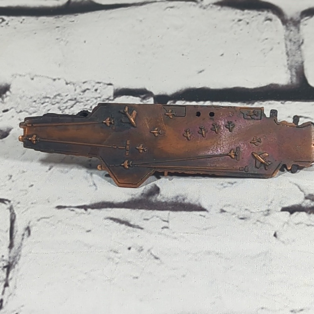 Navy Landing Ship Die Cast Metal Collectible Pencil Sharpener 5.25"‎